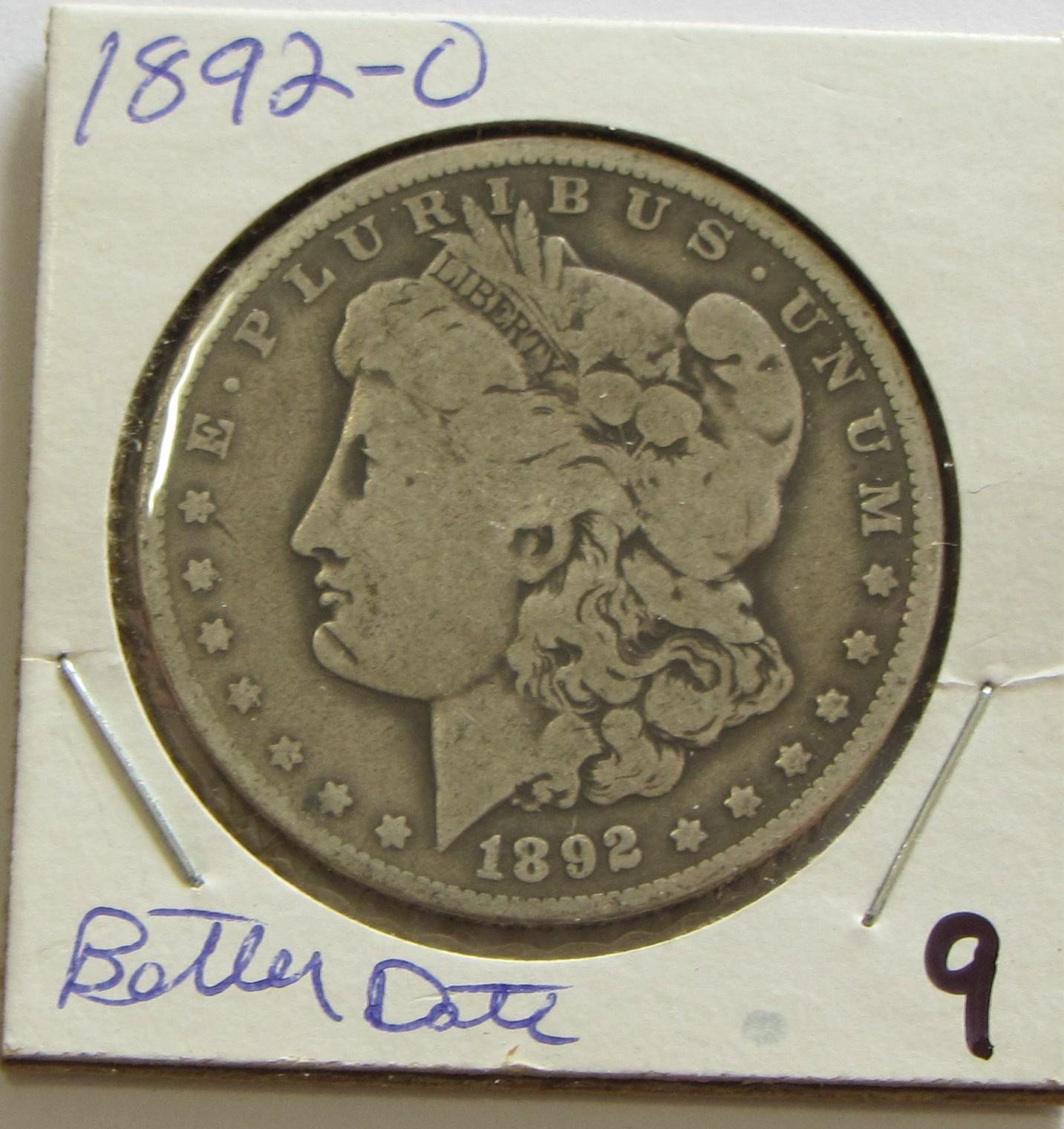 $1 1892-O MORGAN