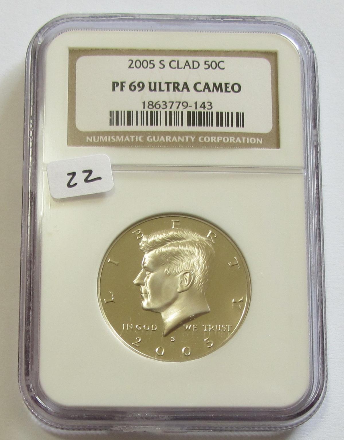 2005-S KENNEDY PROOF NGC 67 ULTRA CAMEO