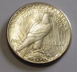 $1 HIGH GRADE 1925-S PEACE SILVER DOLLAR