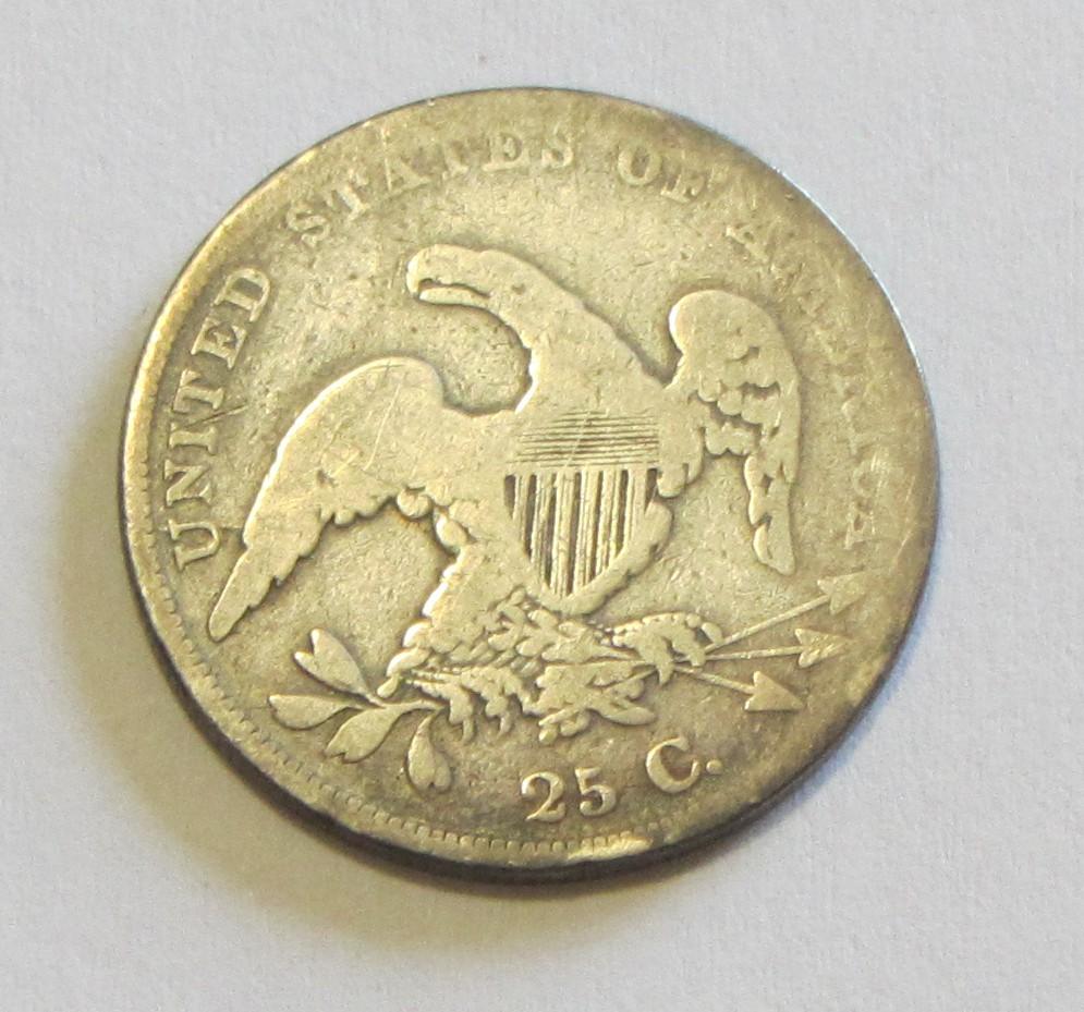 BUST 1836 QUARTER TOUGHER COIN