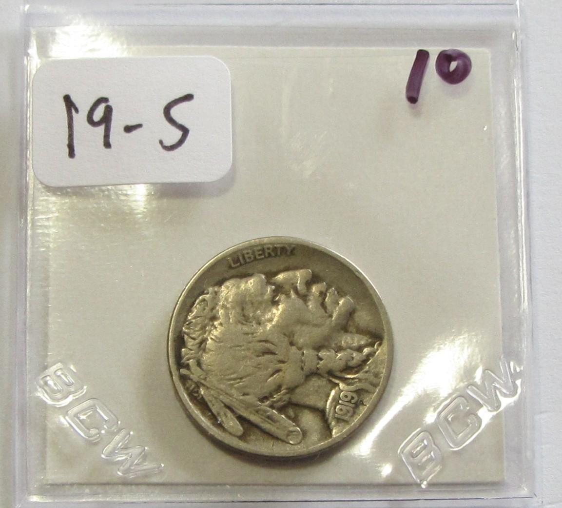 1919-S BUFFALO NICKEL