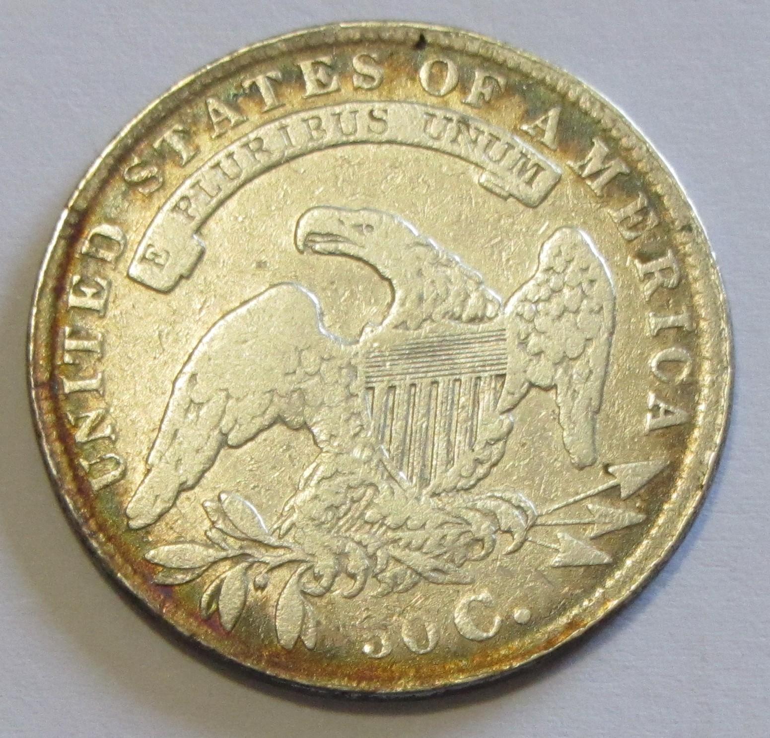 1834 CAPPED BUST HALF