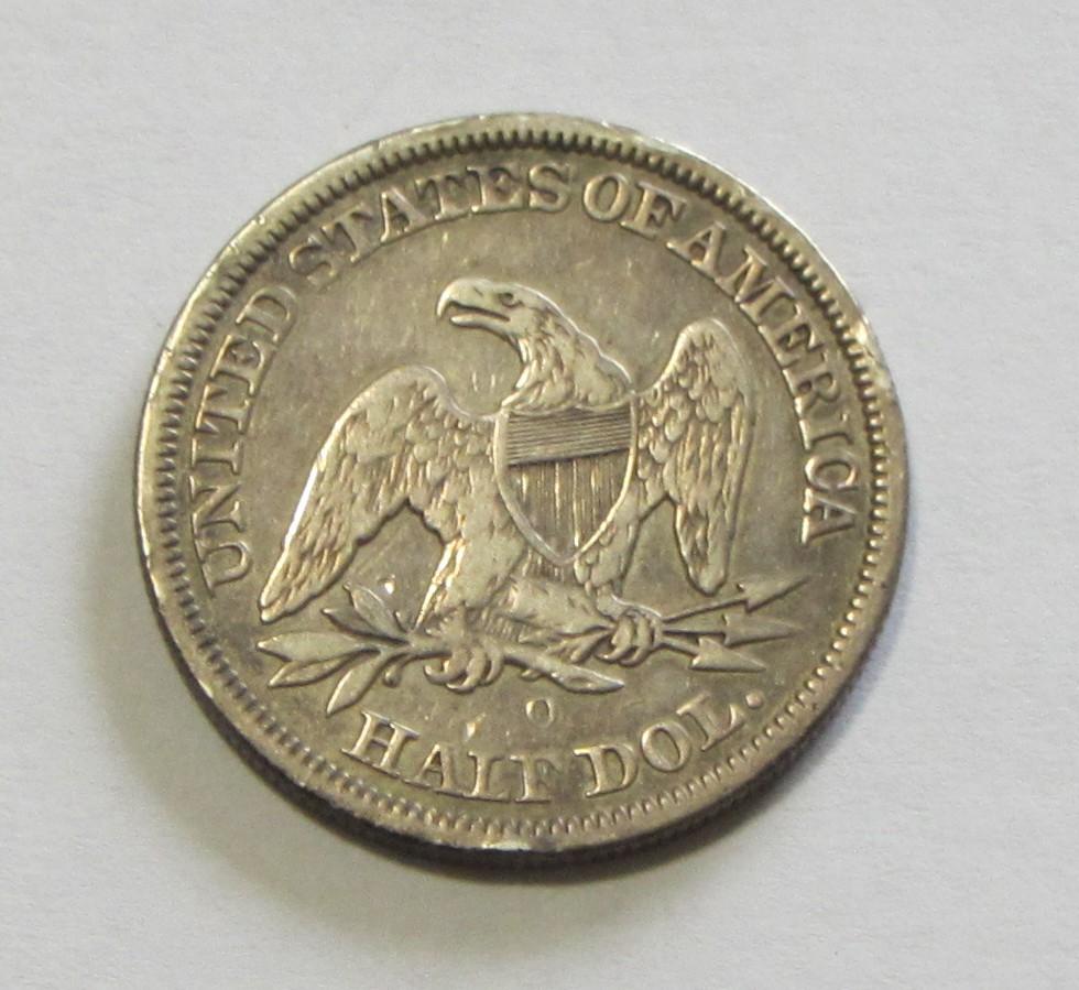 1846-O SEATED HALF