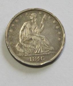 1846-O SEATED HALF