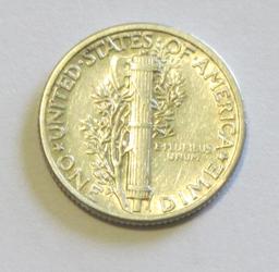 1927-D MERCURY DIME