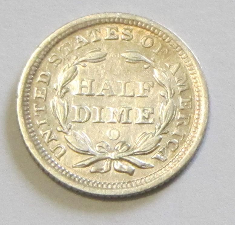 1859-O SEATED HALF DIME JUST A SUPER COIN