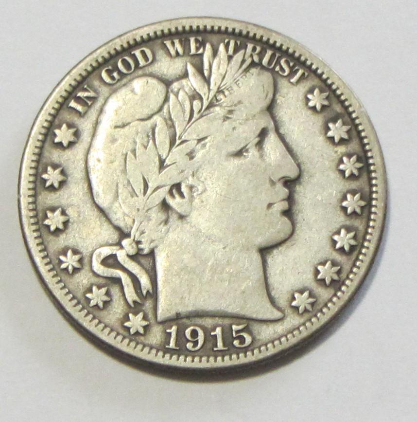 1915-D BARBER HALF