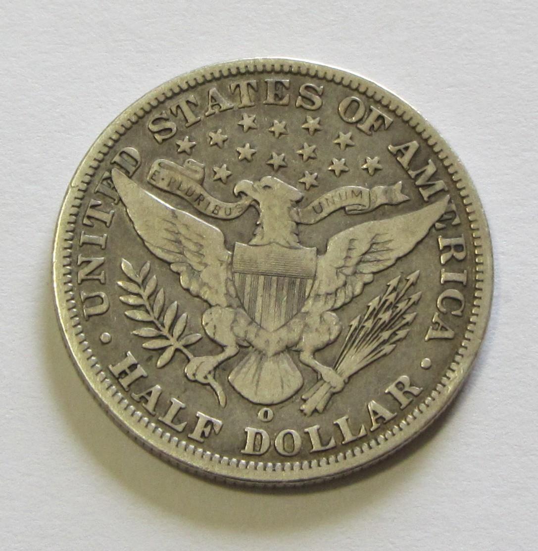 1899-O BARBER HALF