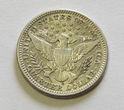 1902-O BARBER QUARTER