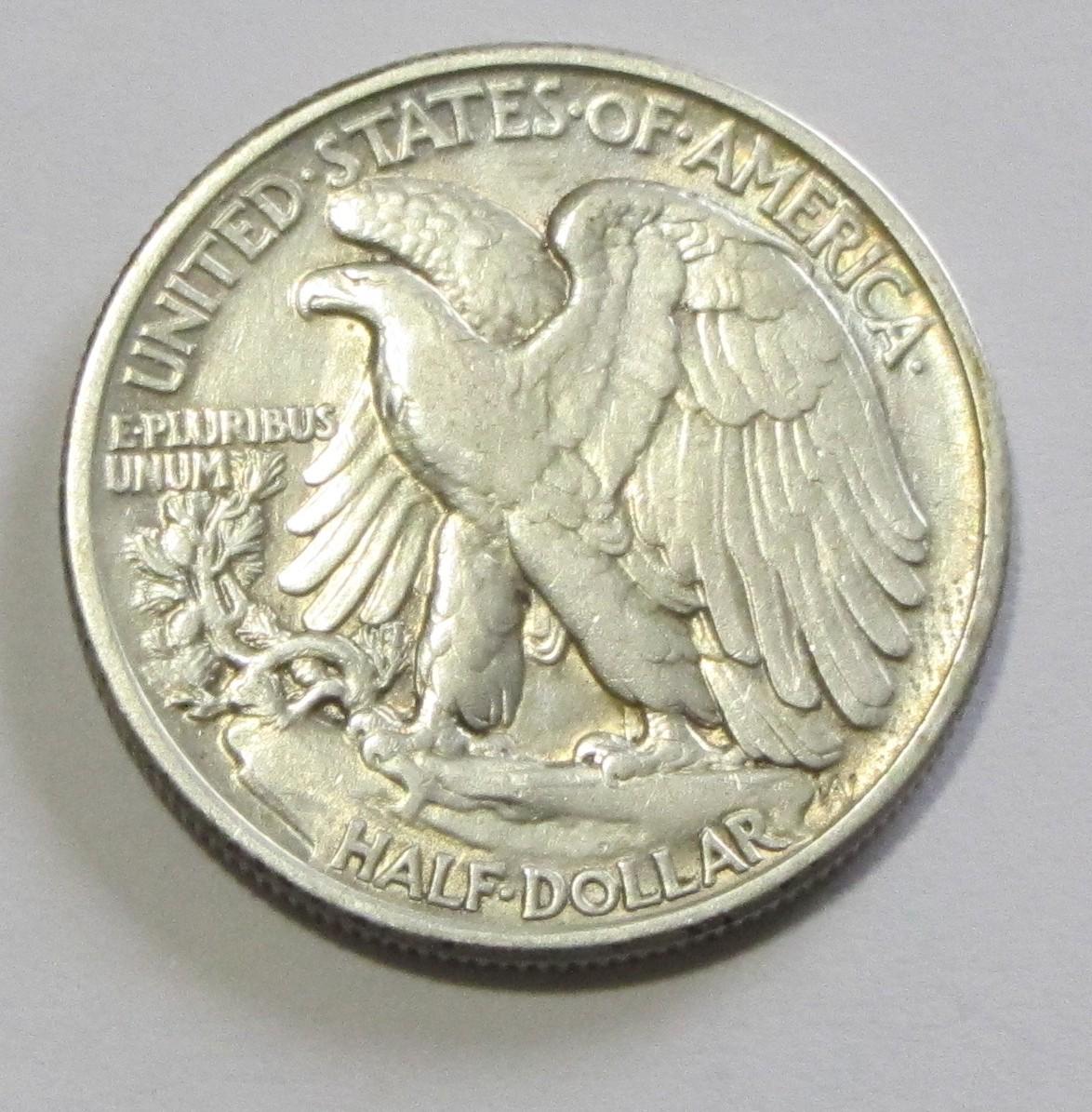 1918 WALKING LIBERTY HALF