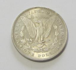 $1 1878 7/8 TAIL FEATHERS STRONG MORGAN