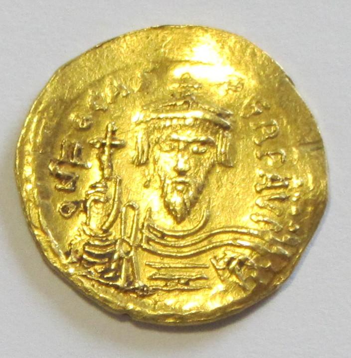 STUNNING GOLD BYZANTINE EMPIRE 302-610 AD SOLIDUS EMPEROR PHOCAS 4.391 GRAM