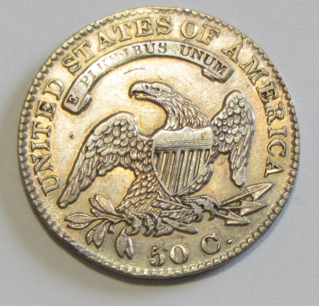 1832 HIGH GRADE CAPPED BUST HALF DOLLAR