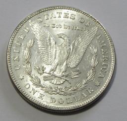 $1 1878 7 TF TAILFEATHER MORGAN BU REVERSE OF 78