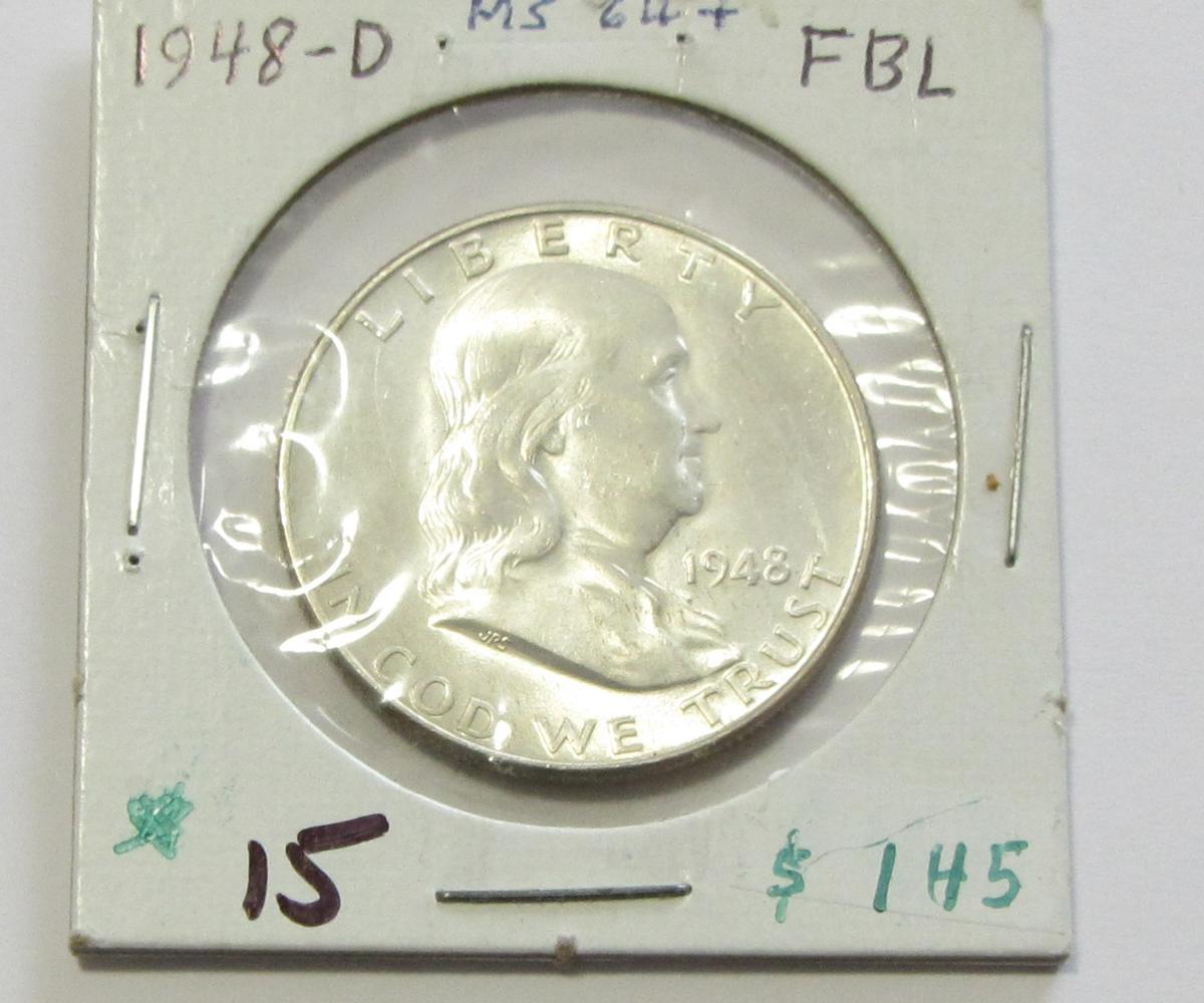 1948 D Uncirculated Franklin