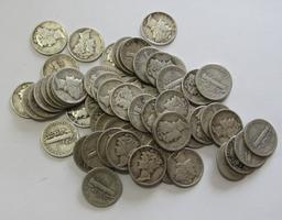 61 MERCURY DIMES