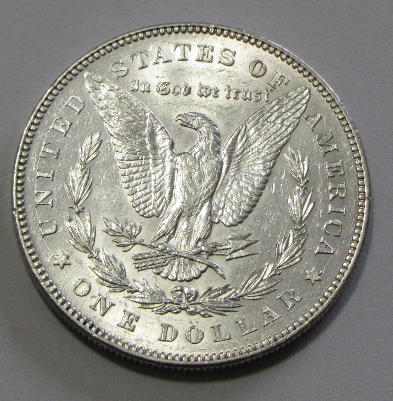 HIGH GRADE $1 1878 REVERSE OF 79 MORGAN