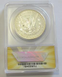 $1 1889-S MORGAN ANACS MS60