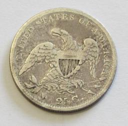 1833 CAPPED BUST QUARTER