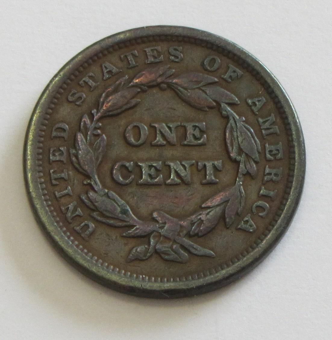 1841 LARGE CENT