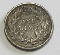 1887 SEATED DIME