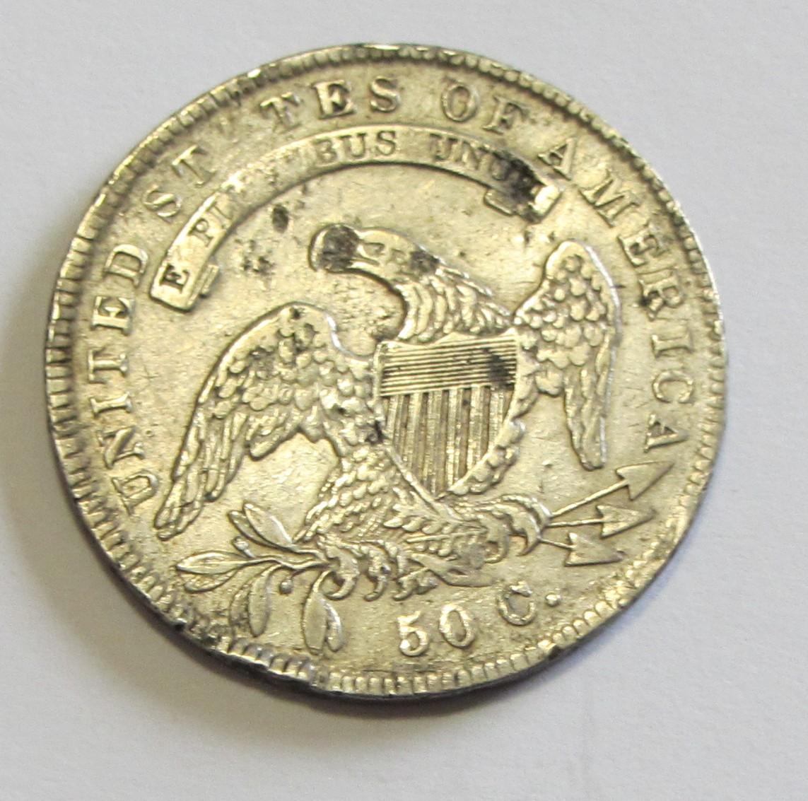 1834 CAPPED BUST HALF