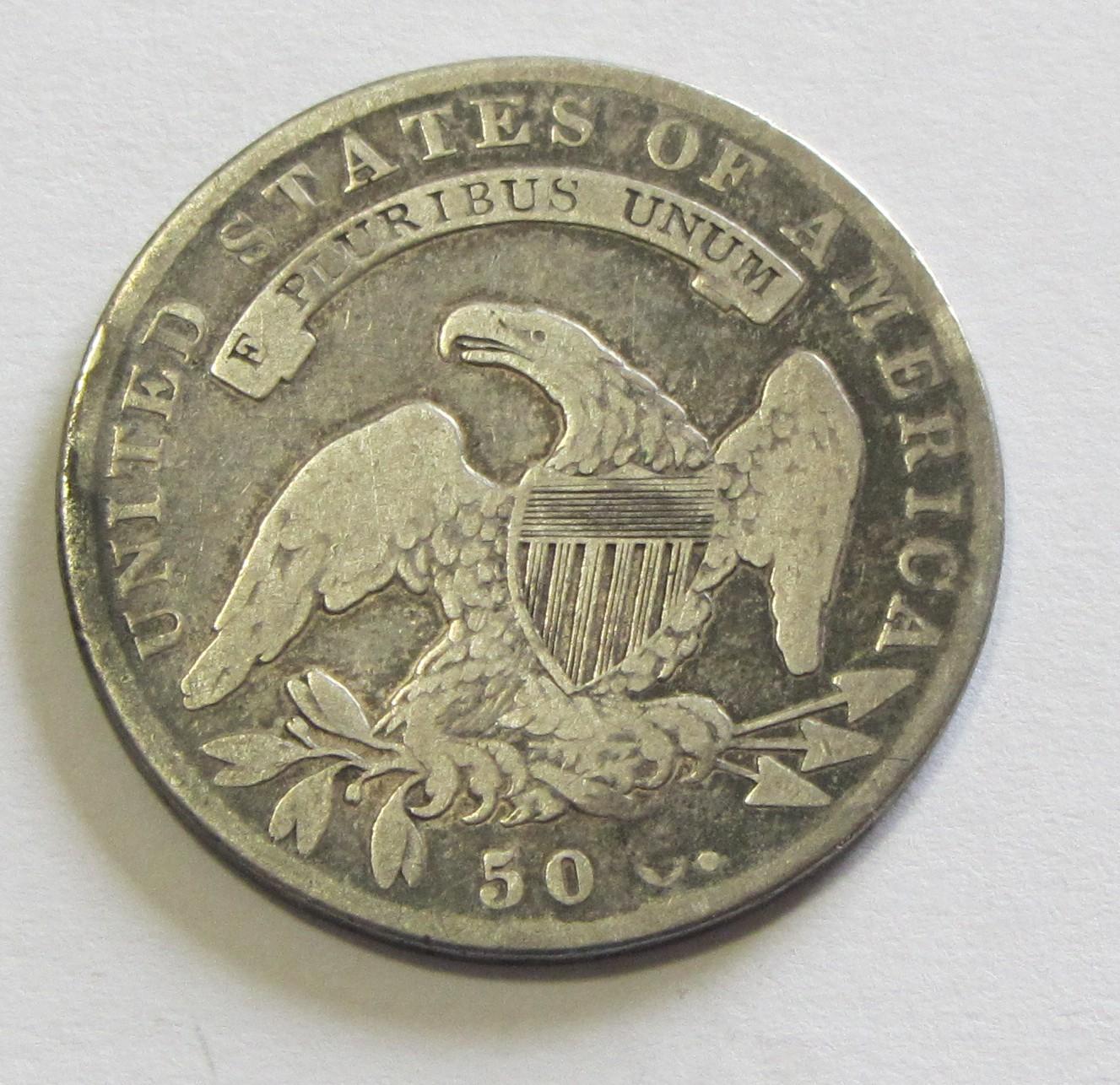 1836 BUST HALF