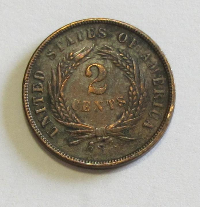 1867 2 CENT PIECE