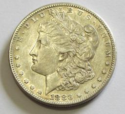 $1 1883-S MORGAN SILVER DOLLAR