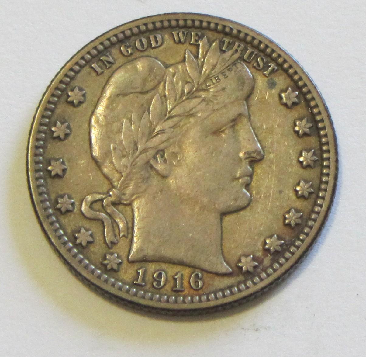 1916 BARBER QUARTER