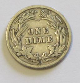 1909-O BARBER DIME