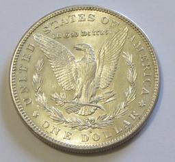 BRILLIANT UNC $1 1890-S MORGAN