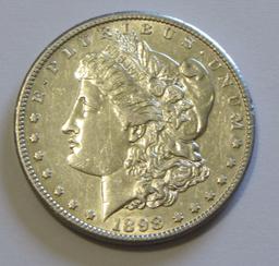 $1 1898-S MORGAN SILVER DOLLAR