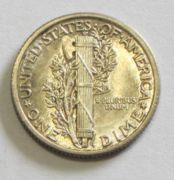 1916 MERCURY DIME