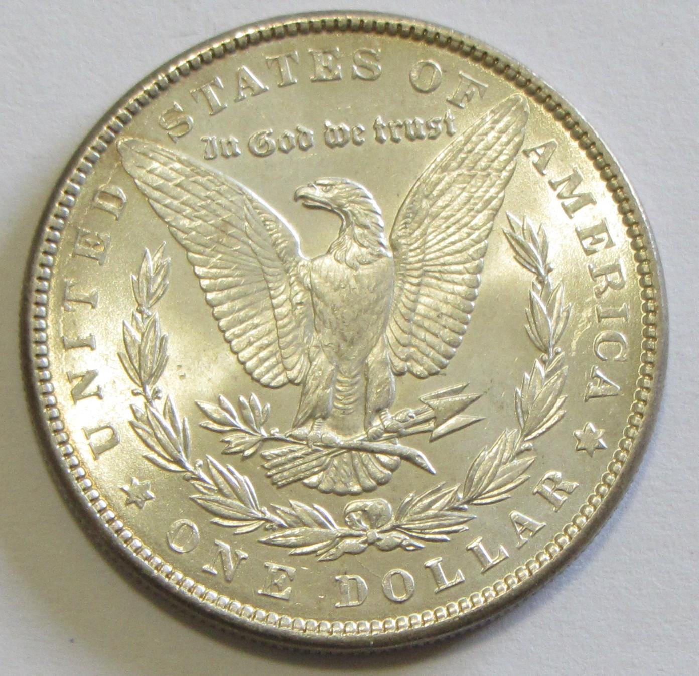 $1 1886 MORGAN SILVER DOLLAR