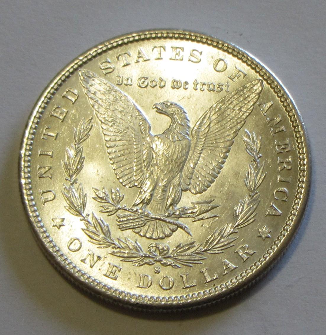 BU $1 1880-S MORGAN