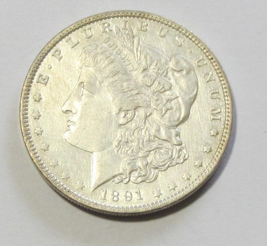 1891 $1 MORGAN