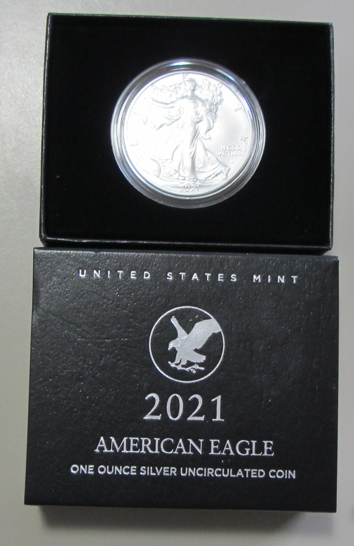 2021 AMERICAN SILVER EAGLE MS WEST POINT