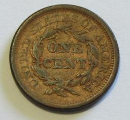 1885 BRAIDED HAIR LARGE CENT