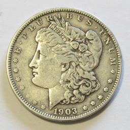 $1 1903 MORGAN SILVER DOLLAR