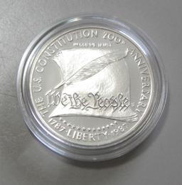 WE THE PEOPLE SILVER COMMEMORATIVE $1