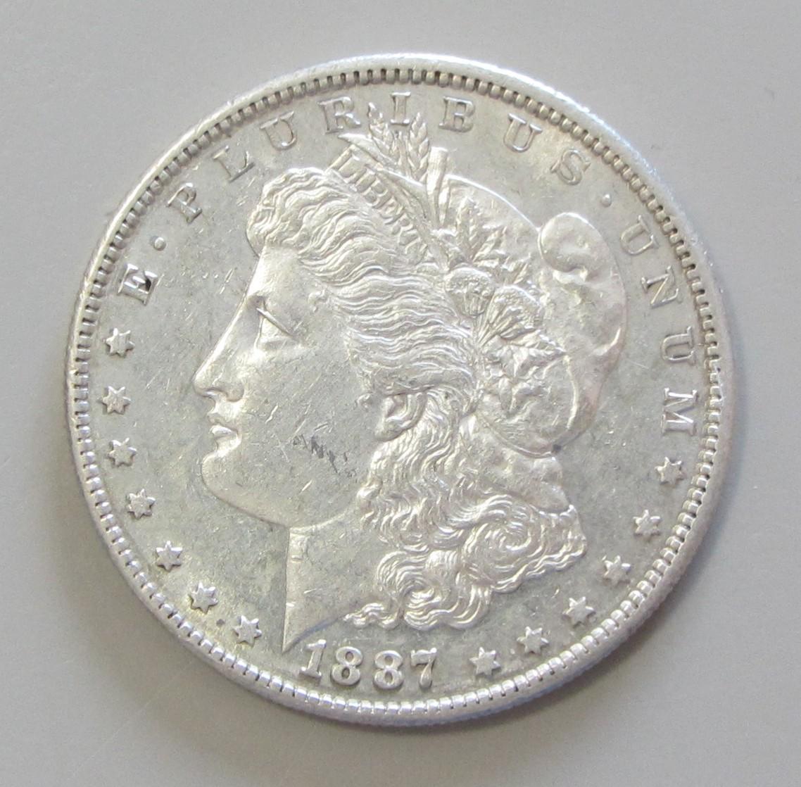 BU $1 1887-S MORGAN