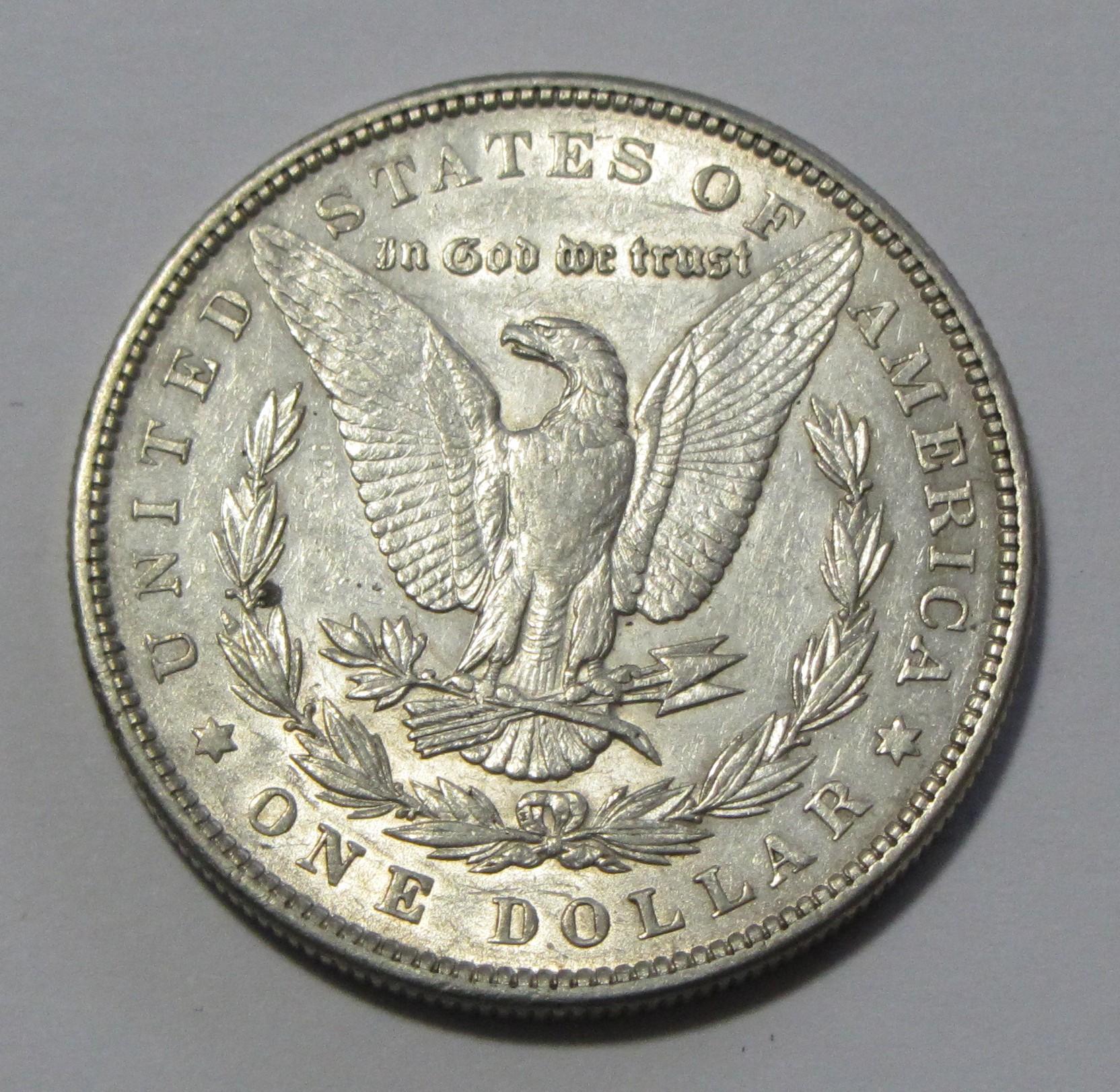 $1 1878 REVERSE OF 79 MORGAN