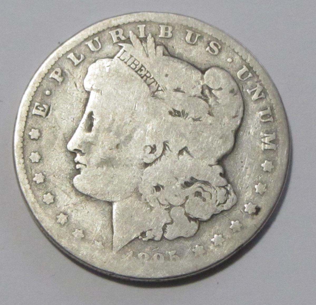 $1 KEY DATE 1895-O MORGAN SILVER DOLLAR