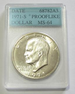 $1 SILVER IKE 1971-S