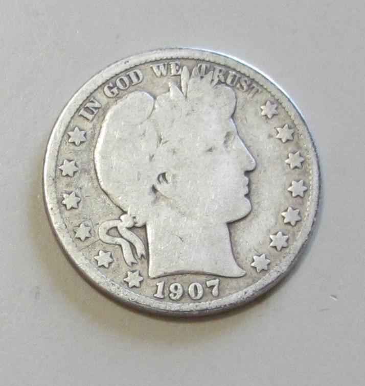 1907-S BARBER HALF