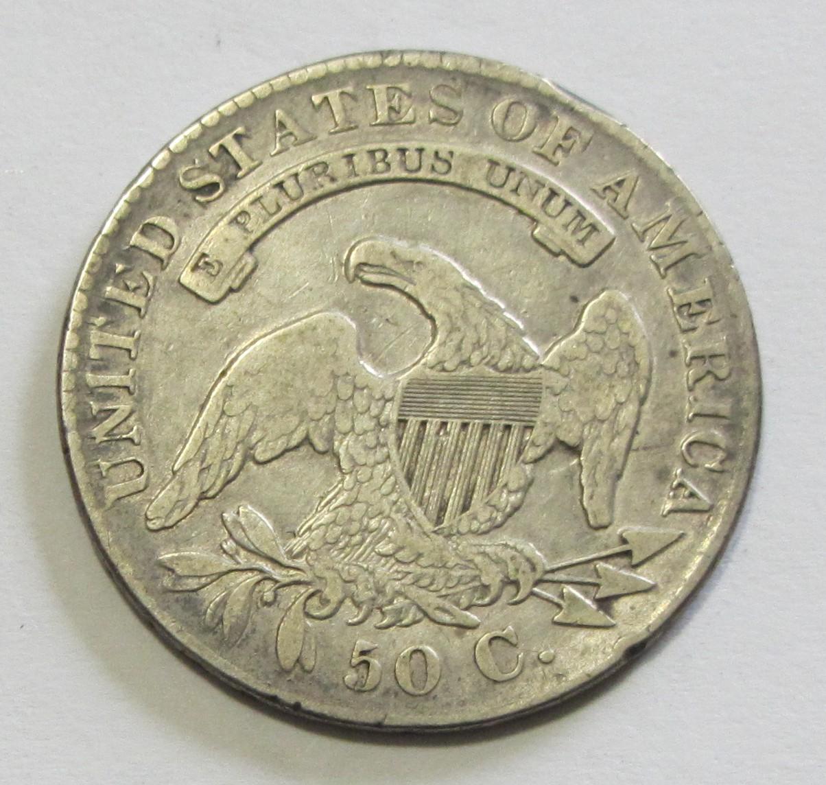 1830 CAPPED BUST HALF