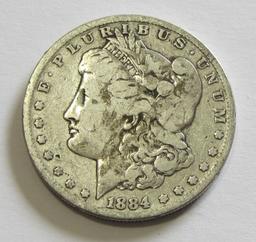 $1 1884-O MORGAN