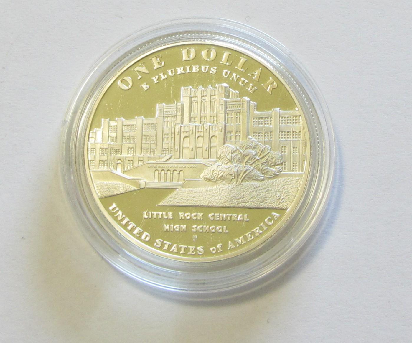 2007 $1 SILVER COMMEMORATIVE DESEGRATION