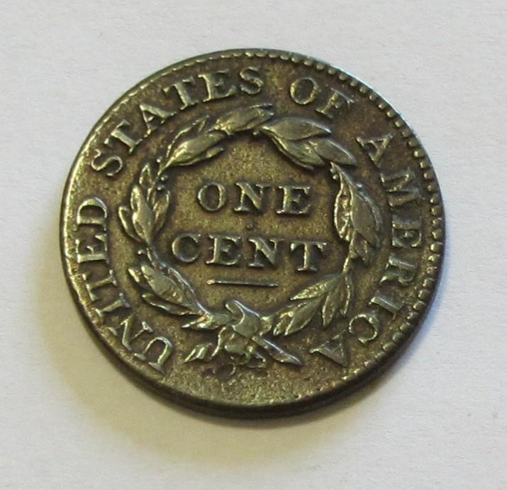 1825 LARGE CENT